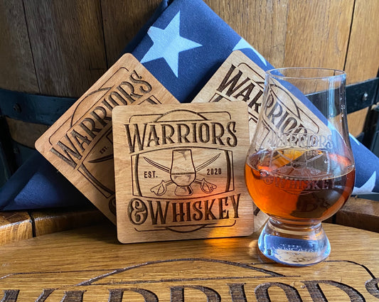 Warriors & Whiskey / Veterans' Whiskey Club Coasters