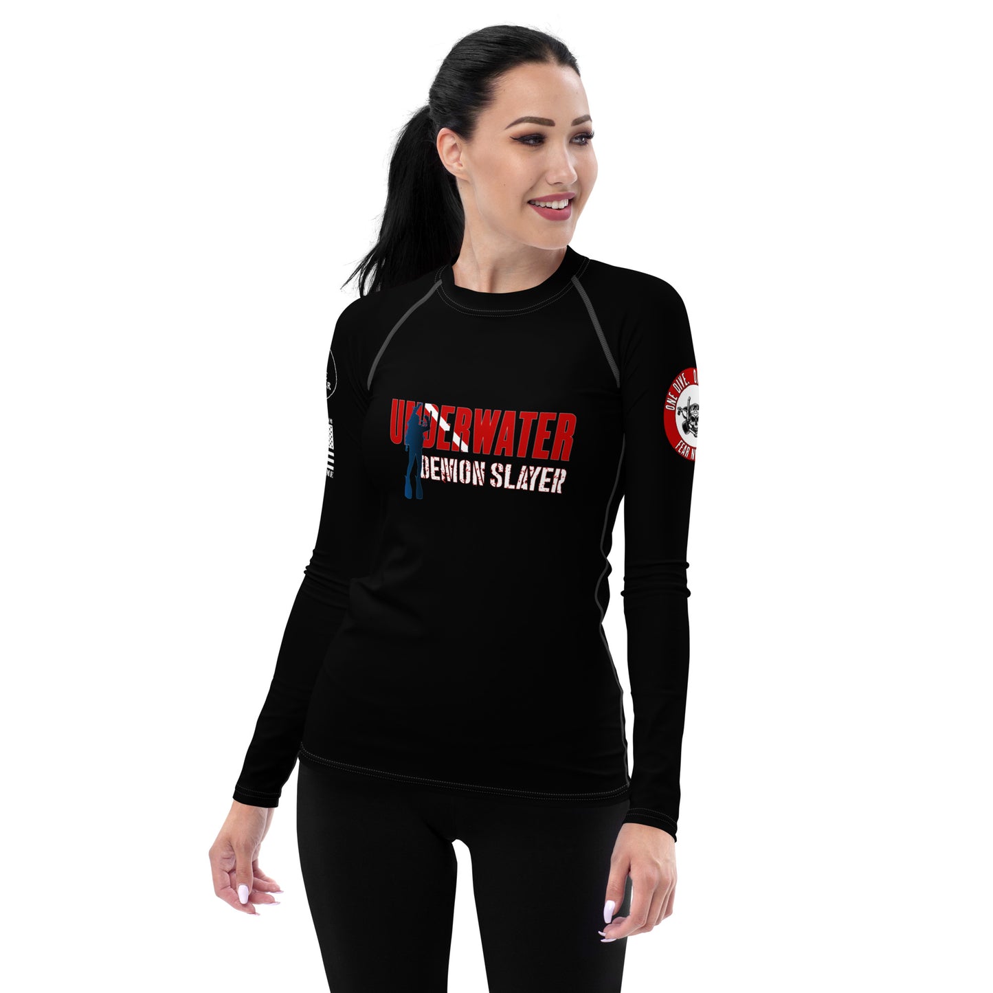 Women's Demon Slayer Rash Guard