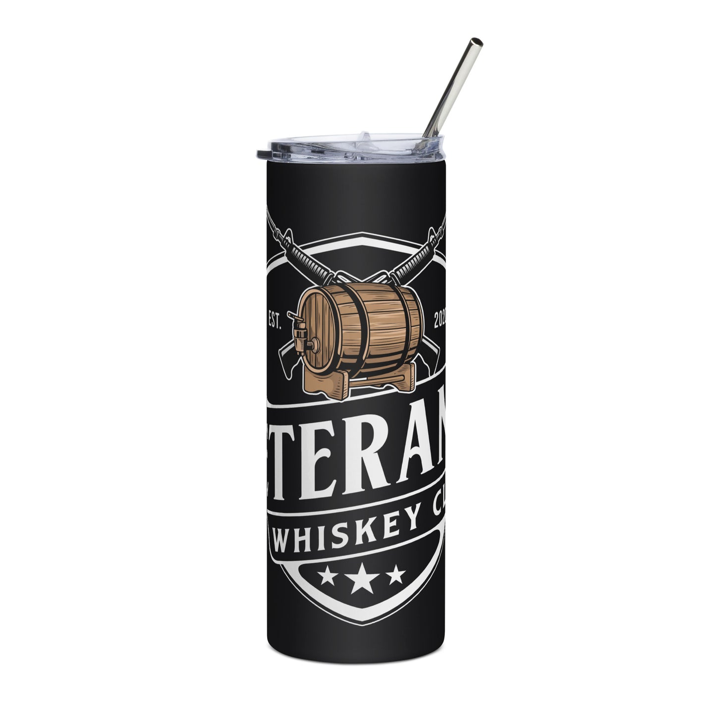 Veterans' Tumbler in Midnight Black