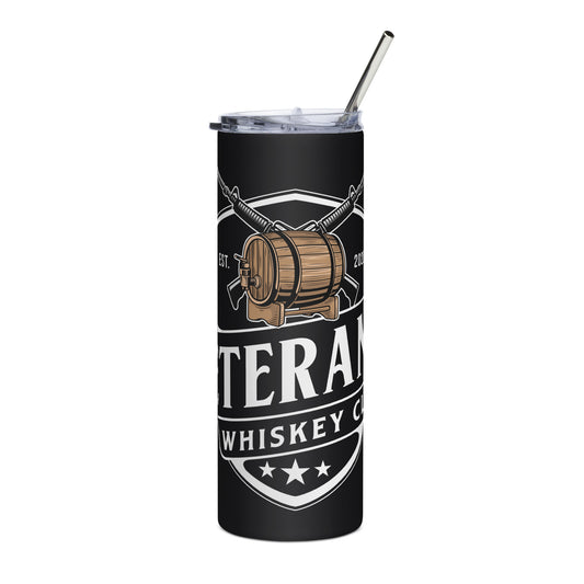Veterans' Tumbler in Midnight Black