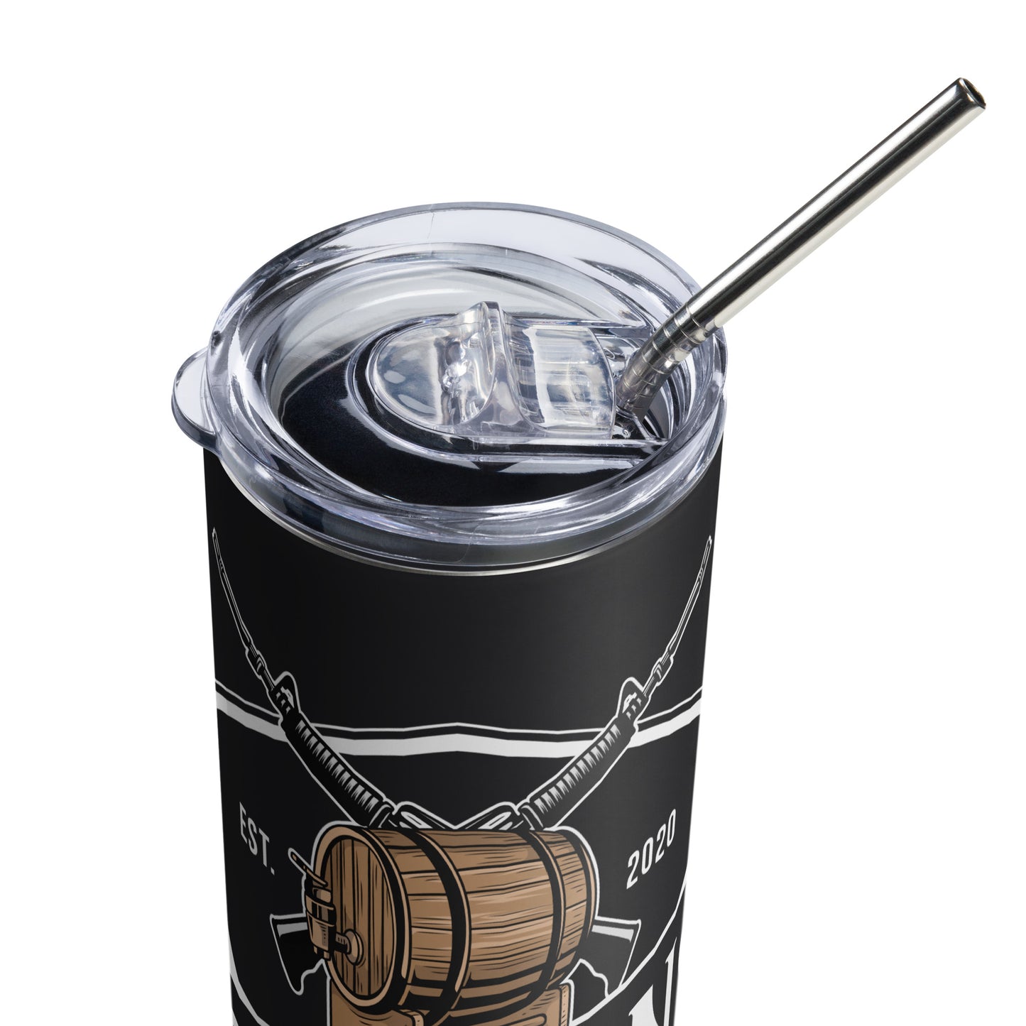 Veterans' Tumbler in Midnight Black