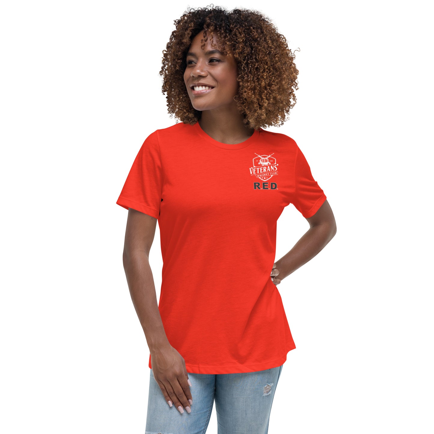 Women's R.E.D. Tee in Red