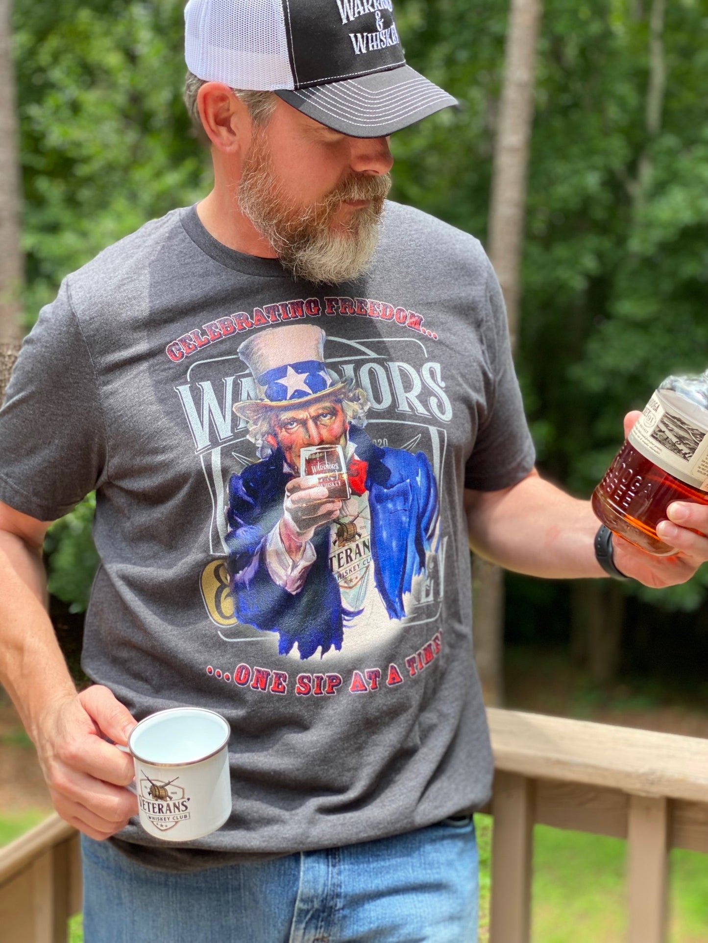 W&W Whiskey Patriot Short-Sleeve Unisex T-Shirt