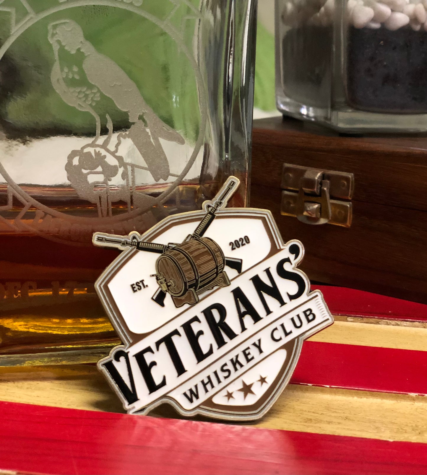 Warriors & Whiskey / Veterans' Whiskey Club Challenge Coin
