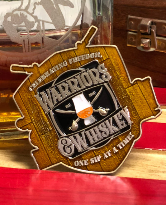 Veterans’ Whiskey Club Challenge Coin