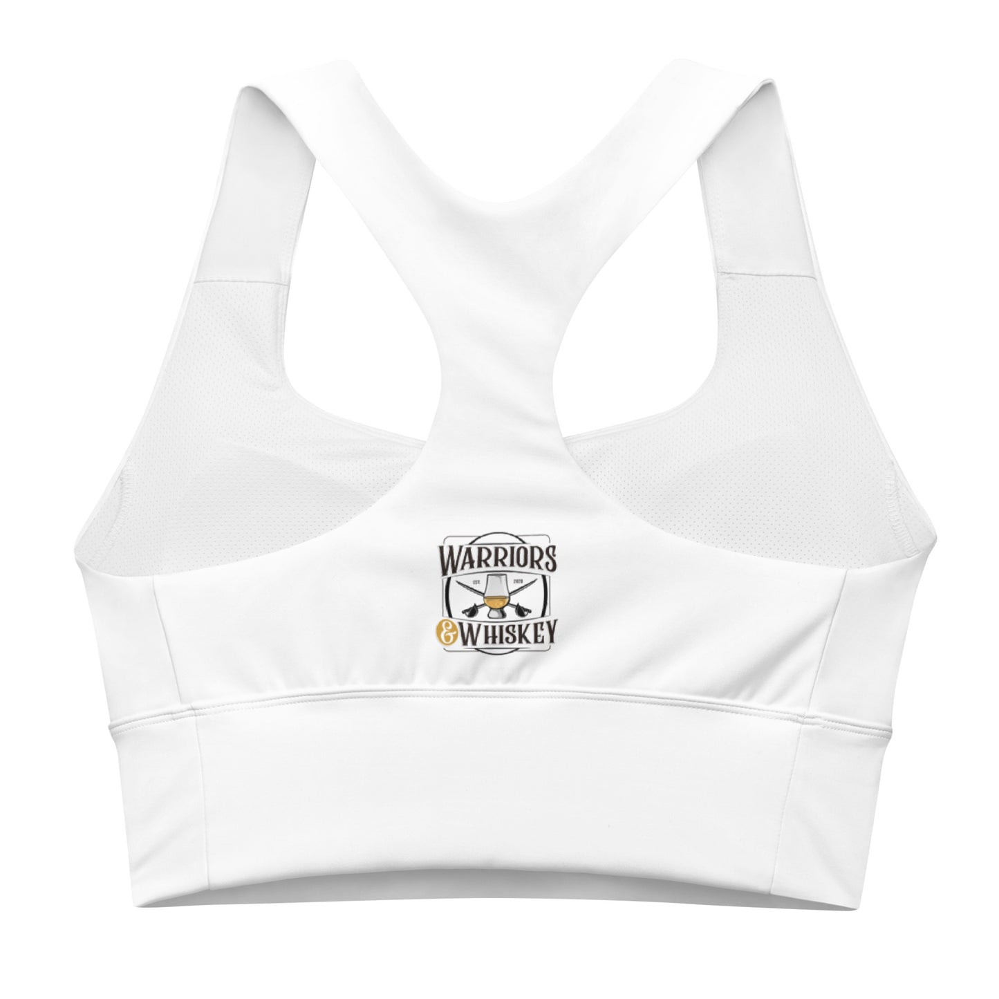 Warriors & Whiskey Longline sports bra