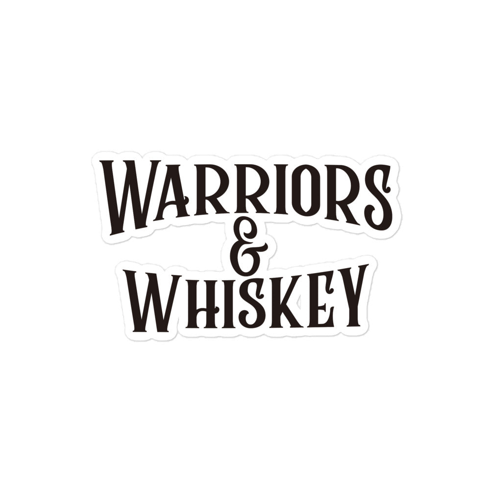 W&W Font Sticker