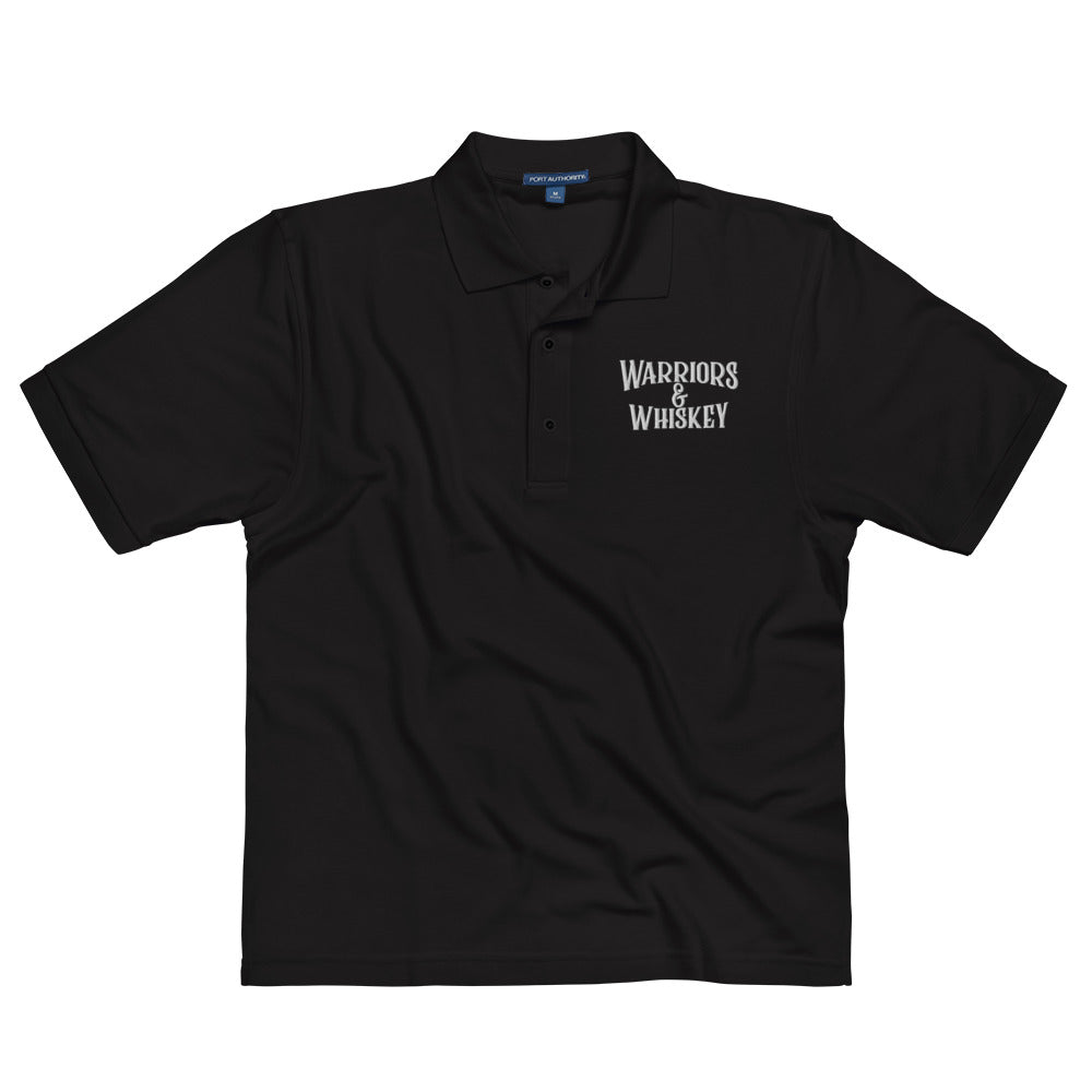 Warriors & Whiskey Men's Premium Polo