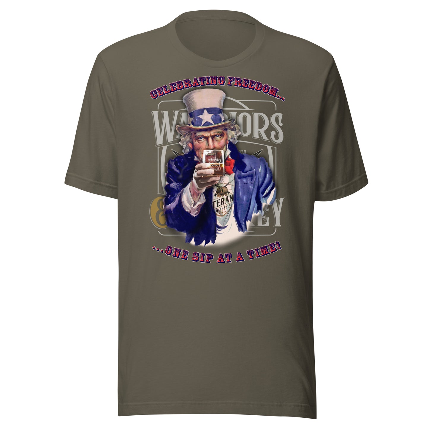 W&W Whiskey Patriot Short-Sleeve Unisex T-Shirt