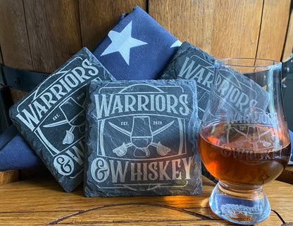 Warriors & Whiskey / Veterans' Whiskey Club Coasters