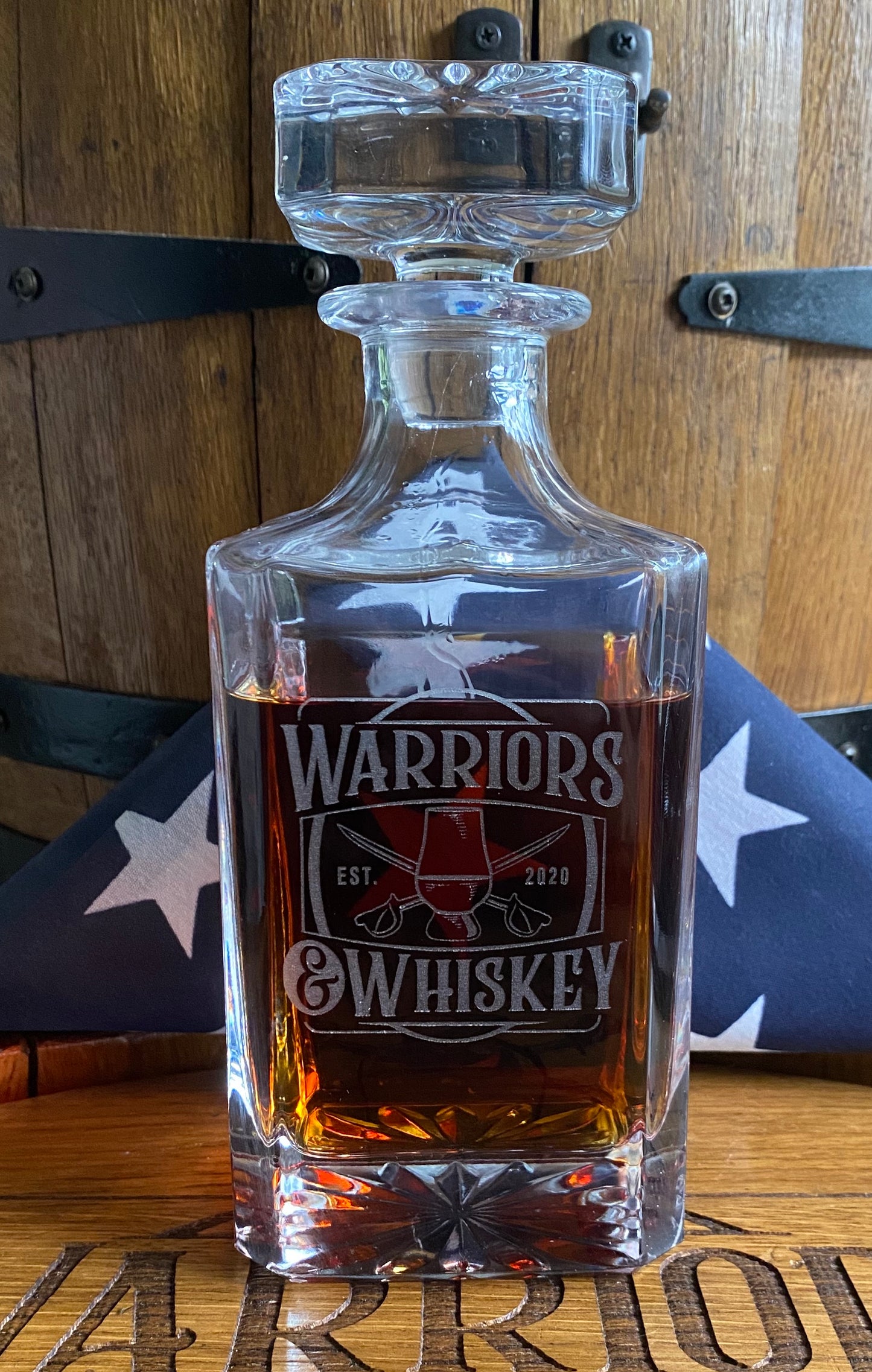 Warriors & Whiskey / Veterans' Whiskey Club Decanter