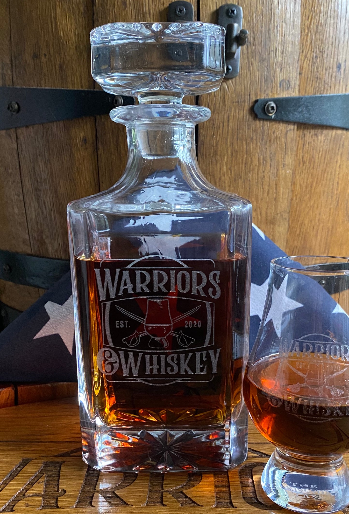 Warriors & Whiskey / Veterans' Whiskey Club Decanter