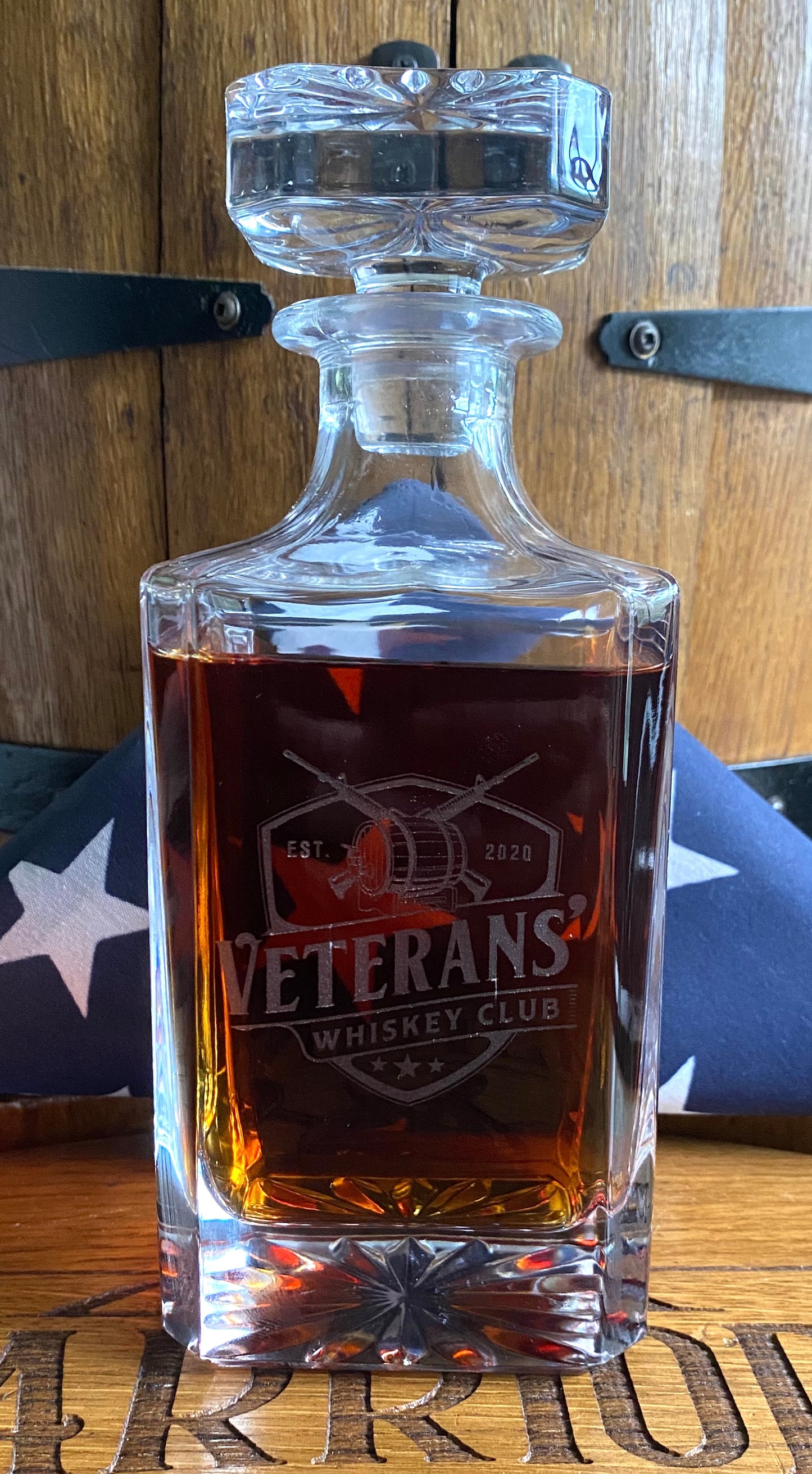 Warriors & Whiskey / Veterans' Whiskey Club Decanter