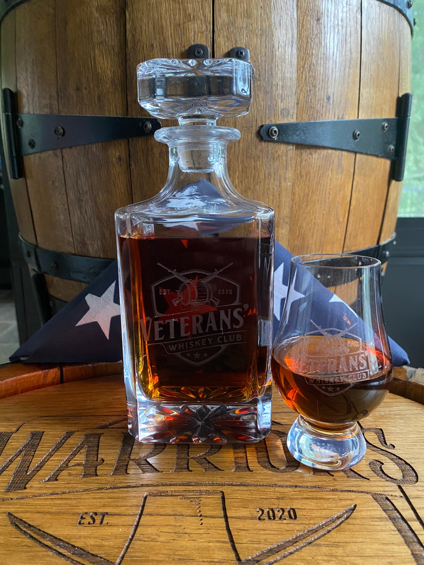 Warriors & Whiskey / Veterans' Whiskey Club Decanter