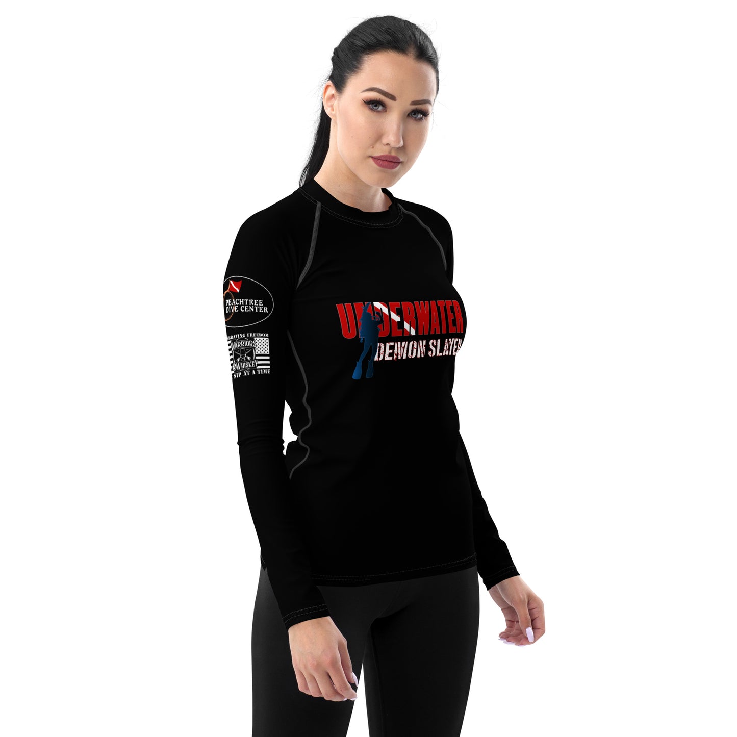 Women's Demon Slayer Rash Guard