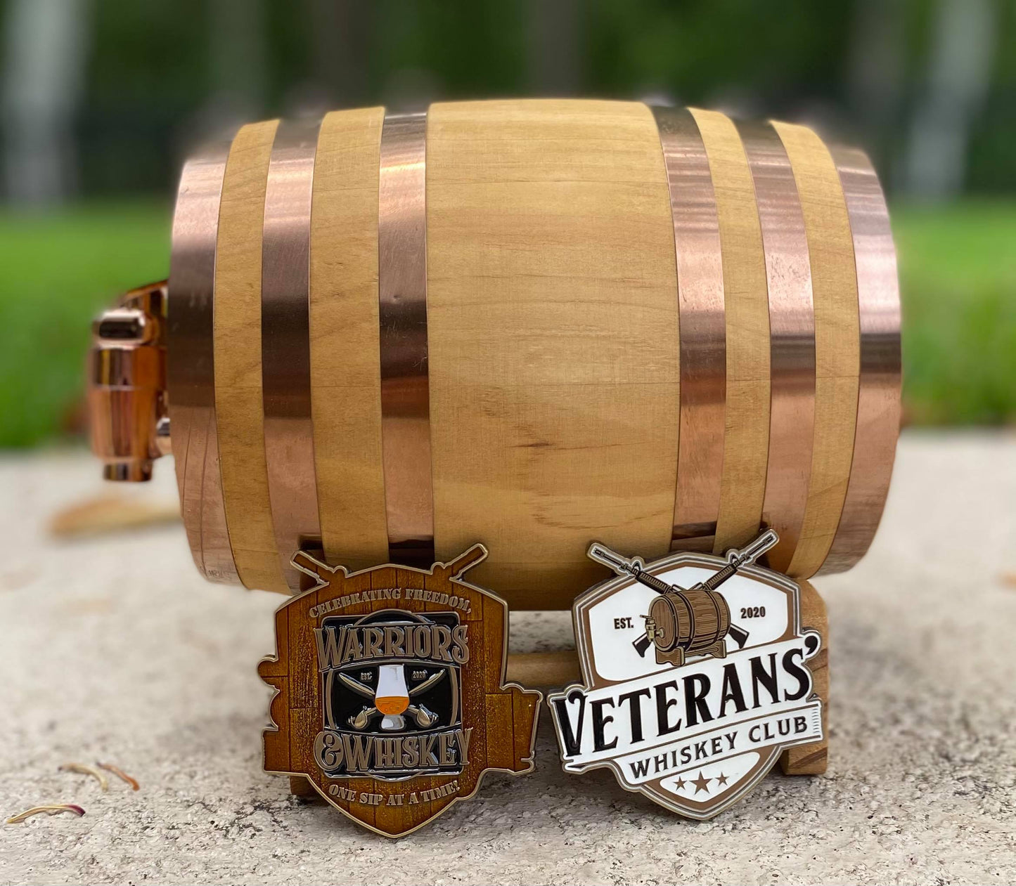 Warriors & Whiskey / Veterans' Whiskey Club Challenge Coin
