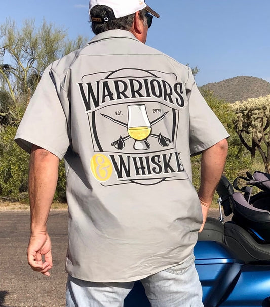 Warriors & Whiskey Shop Shirt