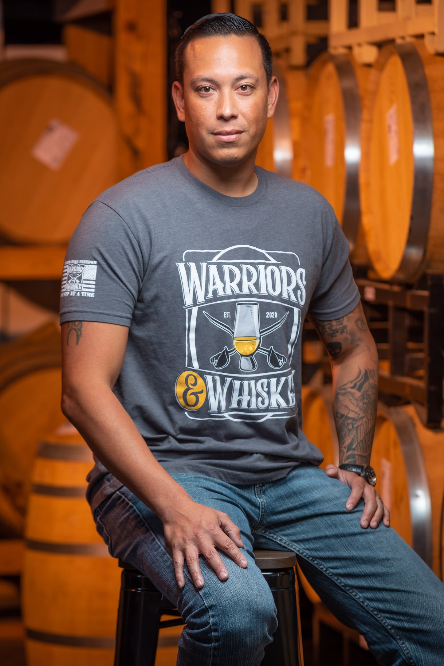 Warriors & Whiskey Classic T-shirt