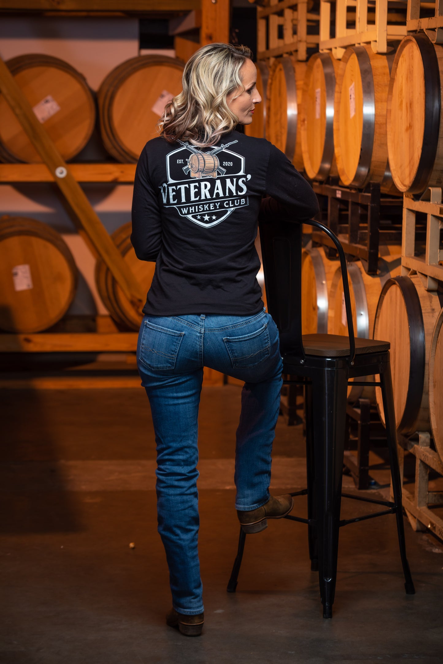 Veterans' Whiskey Club Unisex Long Sleeve Tee