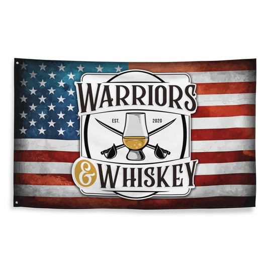 U.S. Warriors & Whiskey Flag