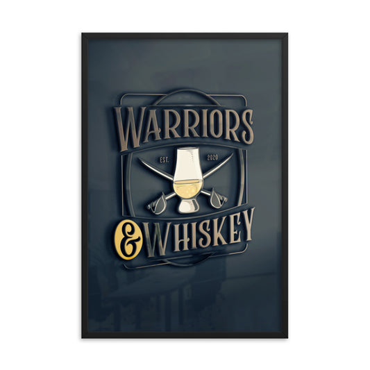 Warriors & Whiskey Framed Poster