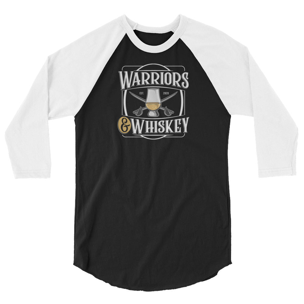 Warriors & Whiskey 3/4 Sleeve Raglan Shirt