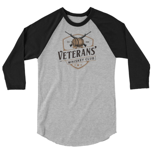 Veterans' Whiskey Club 3/4 Sleeve Raglan Shirt