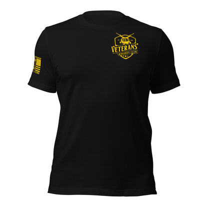 If You Don’t Like Whiskey T-Shirt in Black, front view product mockup