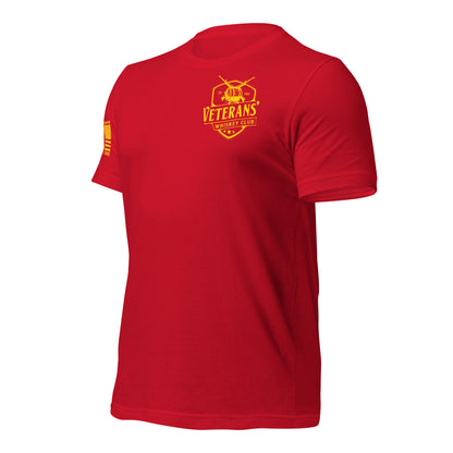 If You Don’t Like Whiskey T-Shirt in Red Left, front view product mockup