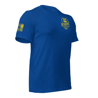 If You Don’t Like Whiskey T-Shirt in True Royal Right, front view product mockup