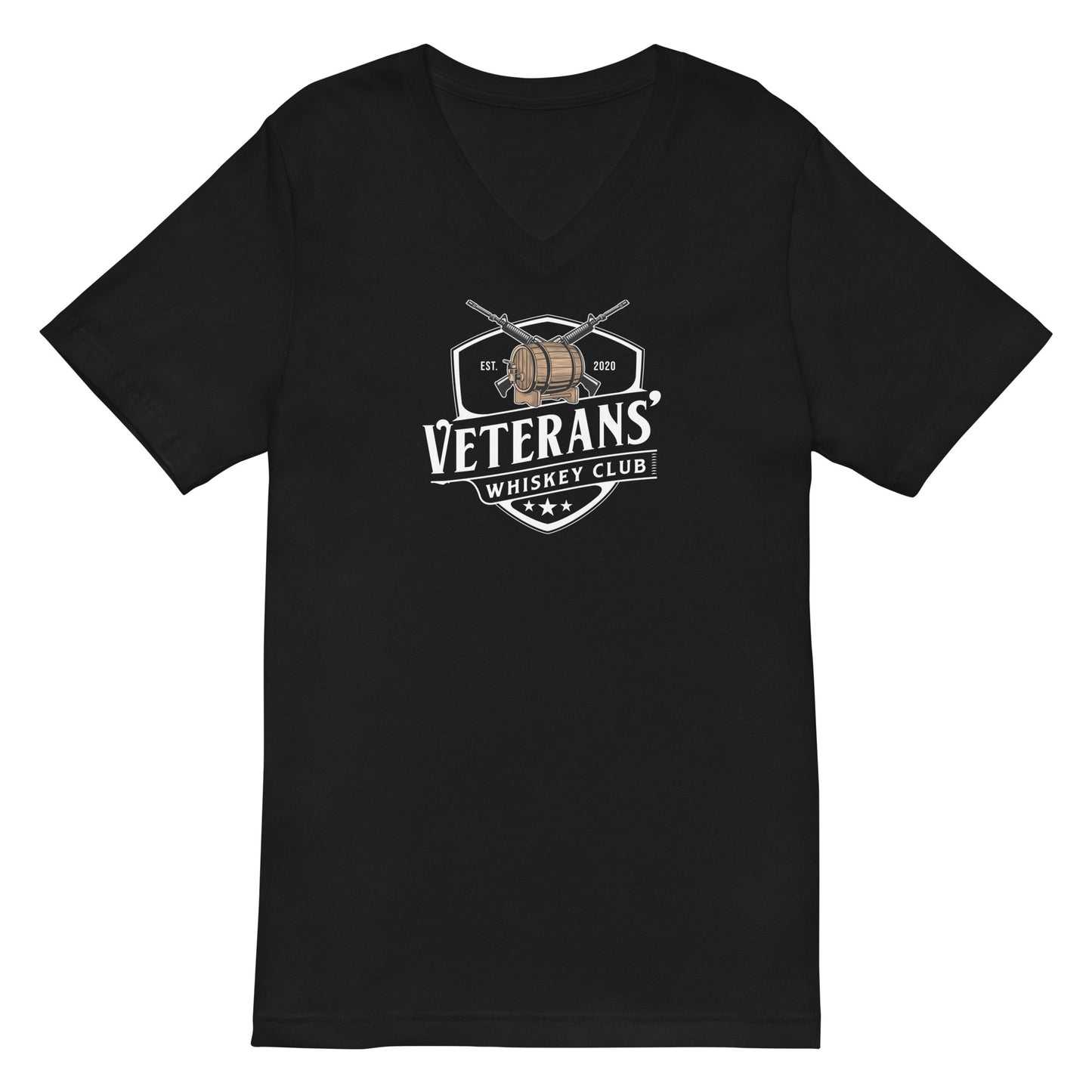 Veterans' Whiskey Club Unisex V-Neck T-Shirt