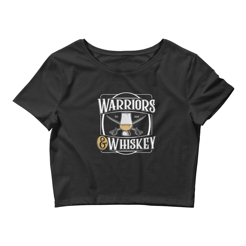 Warriors & Whiskey Women’s Crop Tee