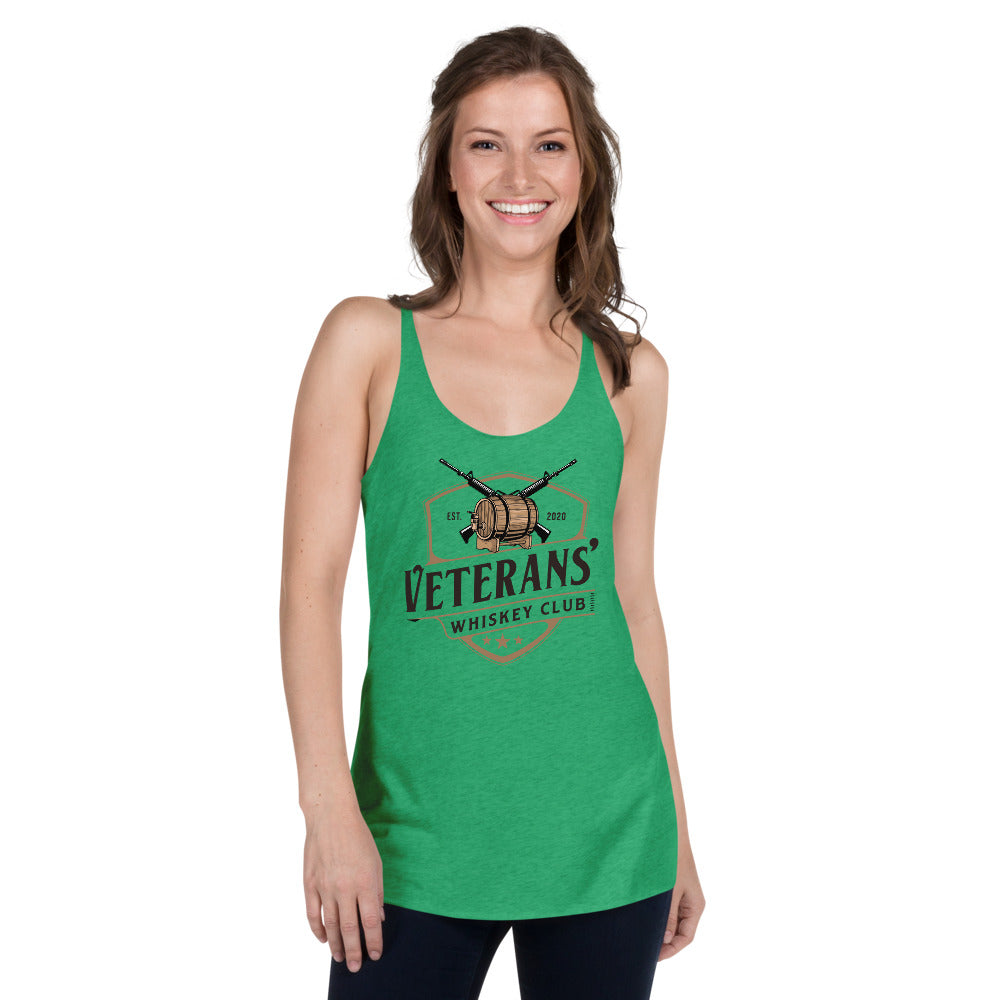 Veterans' Whiskey Club Women's Racerback Tank