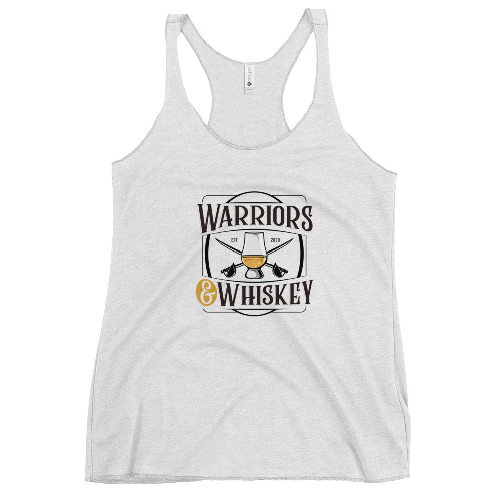 Warriors & Whiskey Women's Racerback Tank