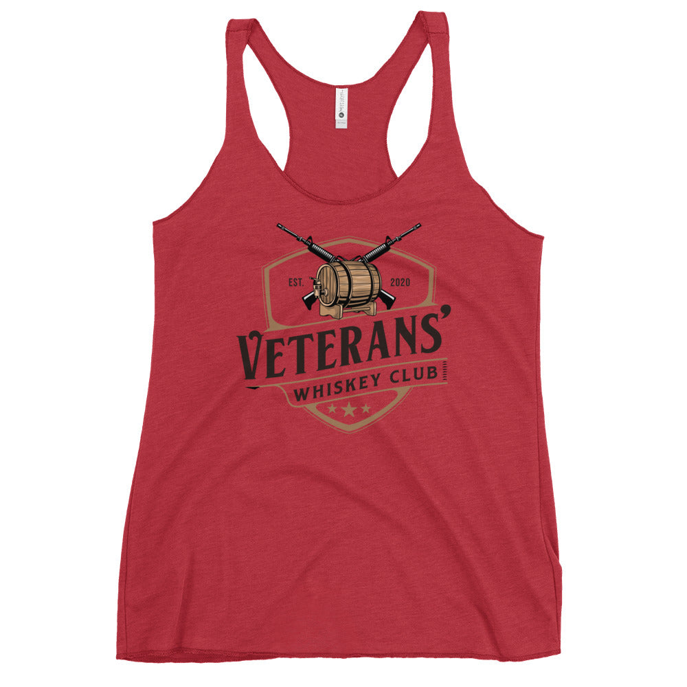 Veterans' Whiskey Club Women's Racerback Tank