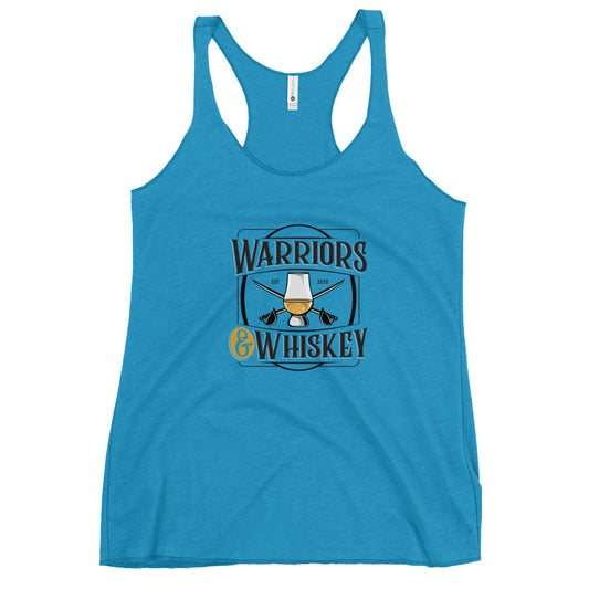Warriors & Whiskey Women's Racerback Tank
